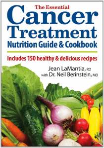 Cover of book The Essential Cancer Treatment Nutrition Guide and Cookbook by Toronto Dietitian Jean LaMantia