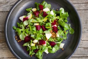 arugula and beet salad