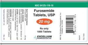 box of furosemide tablets